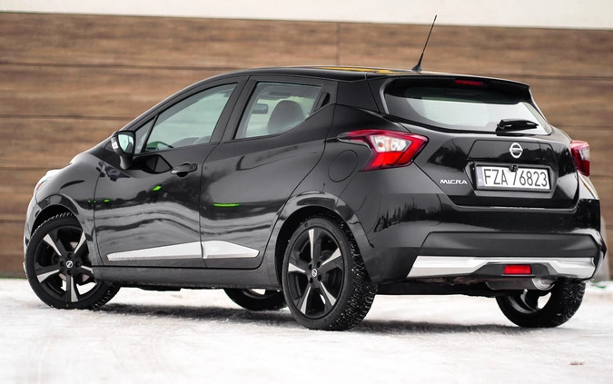 Nissan Micra cena 42900 przebieg: 53000, rok produkcji 2017 z Żary małe 56